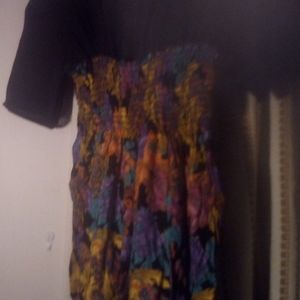 Skirt in flower print